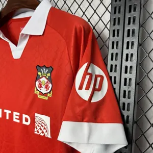 24-25 Wrexham Home Shirt Soccer Uniforms Soccer AAAAJersey Yupoo 2