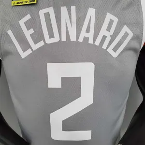 2021 LEONAR0#2 Los Angeles Clippers Bonus Edition Grey 6