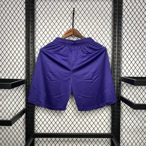 24-25 Real Madrid Purple Y3 Shorts Football Trousers Soccer AAAAJersey Yupoo 3