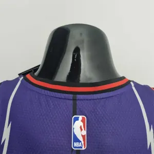 Toronto Raptors CARTER#15 Purple NBA Jersey 6