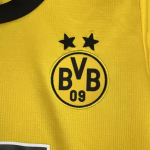 23-24 Kids Dortmund home size 16-28 Soccer Jersey 2