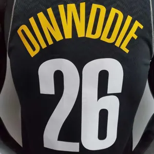 New Brooklyn Nets DINWDDIE#26 City Edition Black 2