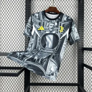 25-26 Juventus Del Piero Pre-Match Football T-Shirt AAAAJersey Supplier Yupoo