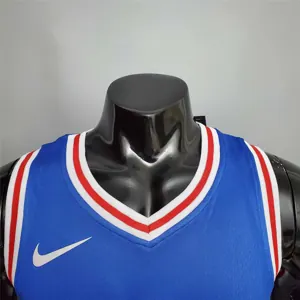 Iverson #3 Detroit Pistons blue 7