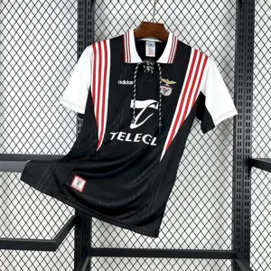 97-98 Benfica Away Retro Kit Vintage T-Shirt Soccer AAAAJersey Yupoo 6