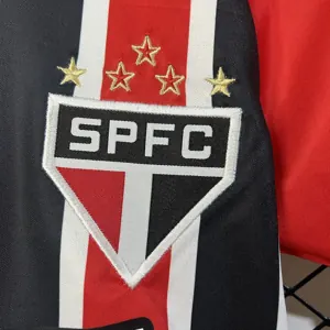 25-26 Sao Paulo Away Kid Kits Youth Apparels Soccer AAAAJersey Yupoo 5