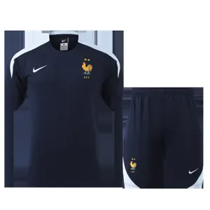 2024 France Navy Training Suits Soccer Jerseys Yupoo