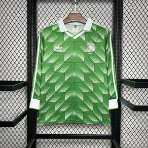 1990 Germany Away Retro Long Sleeve Vintage Shirt Sport AAAAJersey Yupoo