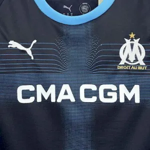 25-26 Olympique Marseille Away Kid Kits Youth Apparels Sino AAAAJersey Supply Yupoo 9