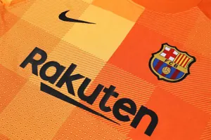 21-22 Barcelona orange goalkeeper long sleeve 8