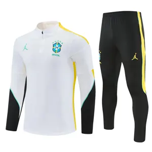 2026 Brazil Mens Kit Football Aldult Training Long Sleeve Tracksuit Yupoo 5 4