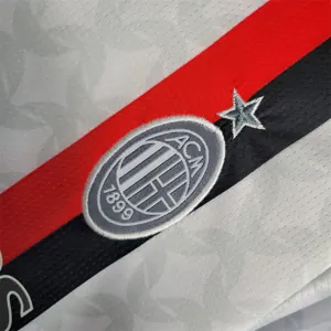 23-24 Kids AC Milan away size 16-28 Soccer Jerseys 3