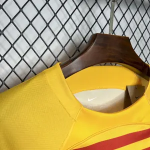 24-25 Barcelona Yellow Special Shirt Soccer Uniforms Soccer AAAAJersey Yupoo 4