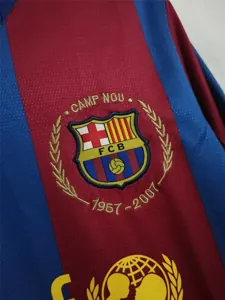 07-08 Barcelona home long sleeves 5