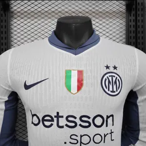 24-25 Inter Milan Away Kit Long Sleeve Player Version Shirt AAAAJersey Supplier Yupoo 1