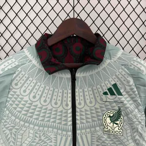 2024 Mexico Trench Coat Reversible Windbreaker Double-Sides Jacket Soccer AAAAJersey Yupoo 1