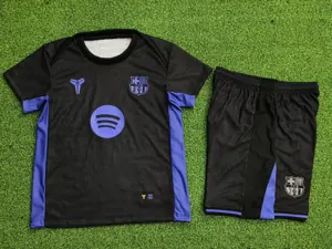 25-26 Kid Barcelona X Kobe Away Kit Player Version Youth Apparels AAAAJersey Supplier Yupoo