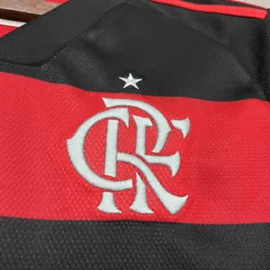24-25 Flamengo Home Kit Woman Shirt With All Sponsor Best Jerseys Yupoo 2