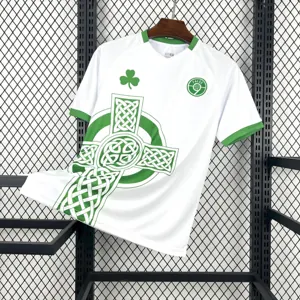 2026 Mens Retro Ireland Celtic Cross False9 Soccer T-Shirt AAAAJersey Dropship Yupoo