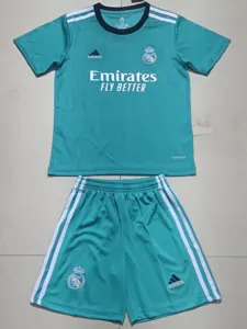 21-22 Real Madrid third away kids kit 1