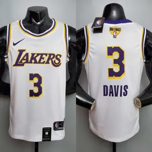 New DAVIS #3 Lakers Round neck white