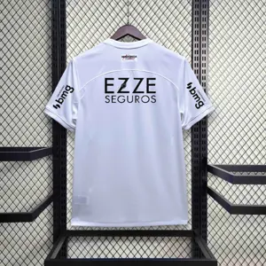23-24 Corinthians Home Kit With All Sponsor White Shirt Soccer Jerseys For Sale 3