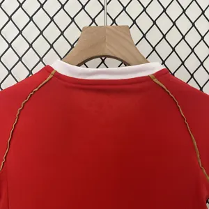 06-07 Manchester United Home Retro Kids Kits Children Sets Football AAAAJerseys Yupoo 7