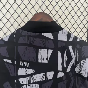 24-25 Arsenal Grey&black Windbreaker Jacket Football AAAAJersey Yupoo 1