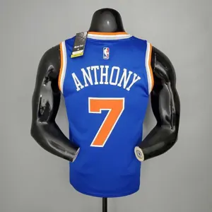2021 ANTHONY#7 Knicks Blue 3