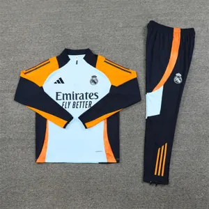 24-25 Real Madrid Long Sleeve Training Suit Football Shirts 2