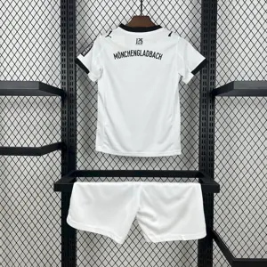 25-26 Borussia Mönchengladbach Home Kid Kits Youth Apparels 9
