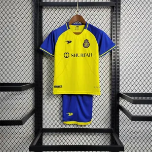 22-23 Saudi Al-Nassr home kids kit