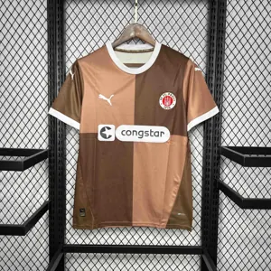 24-25 St. Pauli Home Kit Football Apparel AAAAJerseys Dropshipping Yupoo
