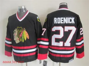Chicago Blackhawks retro ice hockey jersey M-3XL 芝加哥黑鹰队复古冰球服 1