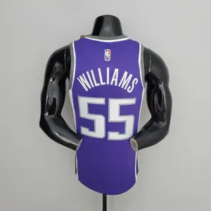 75th Anniversary Kings Williams#55 Black Purple 2