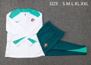 2024 Portugal Long Sleeve Training Suit Football Shirts 1