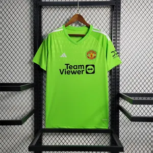 23-24 Manchester United goalkeeper green size S-XXL Soccer Jersey