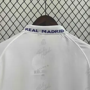 94-96 Real Madrid Home Retro Kit Long Sleeve Vintage Shirt Football AAAAJersey Supplier 4