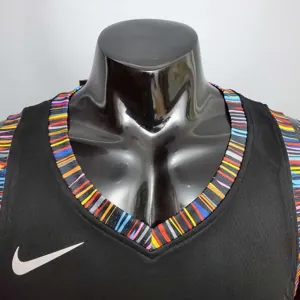 Durant #7 Brooklyn Nets City version black 5