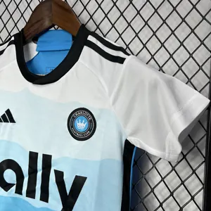 24-25 Charlotte FC Home Kid Kits Youth Apparels AAAAJersey Wholesale Yupoo 1