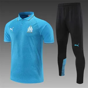 Polo Marseille sky blue stripes