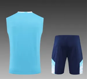 22-23 Marseille vest training suit kit blue 7
