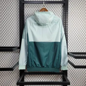 23-24 Arsenal White and Green Windbreaker Jacket Football Replicas Yupoo 1