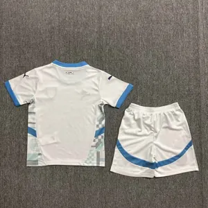 24-25 Marseille Home Kid Kits Youth Apparels Sport AAAAJersey Yupoo 8