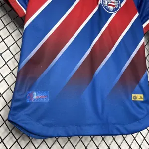 24-25 Bahia Home Kid Kits Youth Apparels Football AAAAJersey Yupoo 6