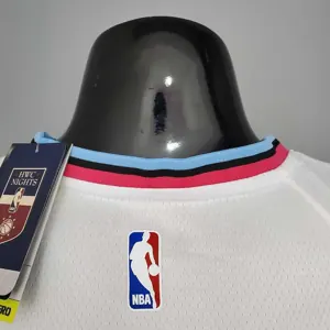 OLADIPO#4 Miami Heat V-neck White 4