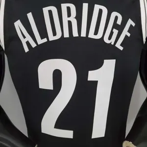 ALDRIDGE#21 Brooklyn Nets black 2