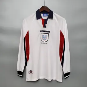 1998 England home long sleeve 12