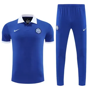25-26 Inter Miami Blue Training POLO Kit Soccer AAAAJersey Yupoo