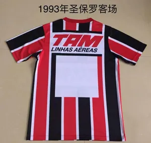 1993 Sao Paulo away redwhite 1
